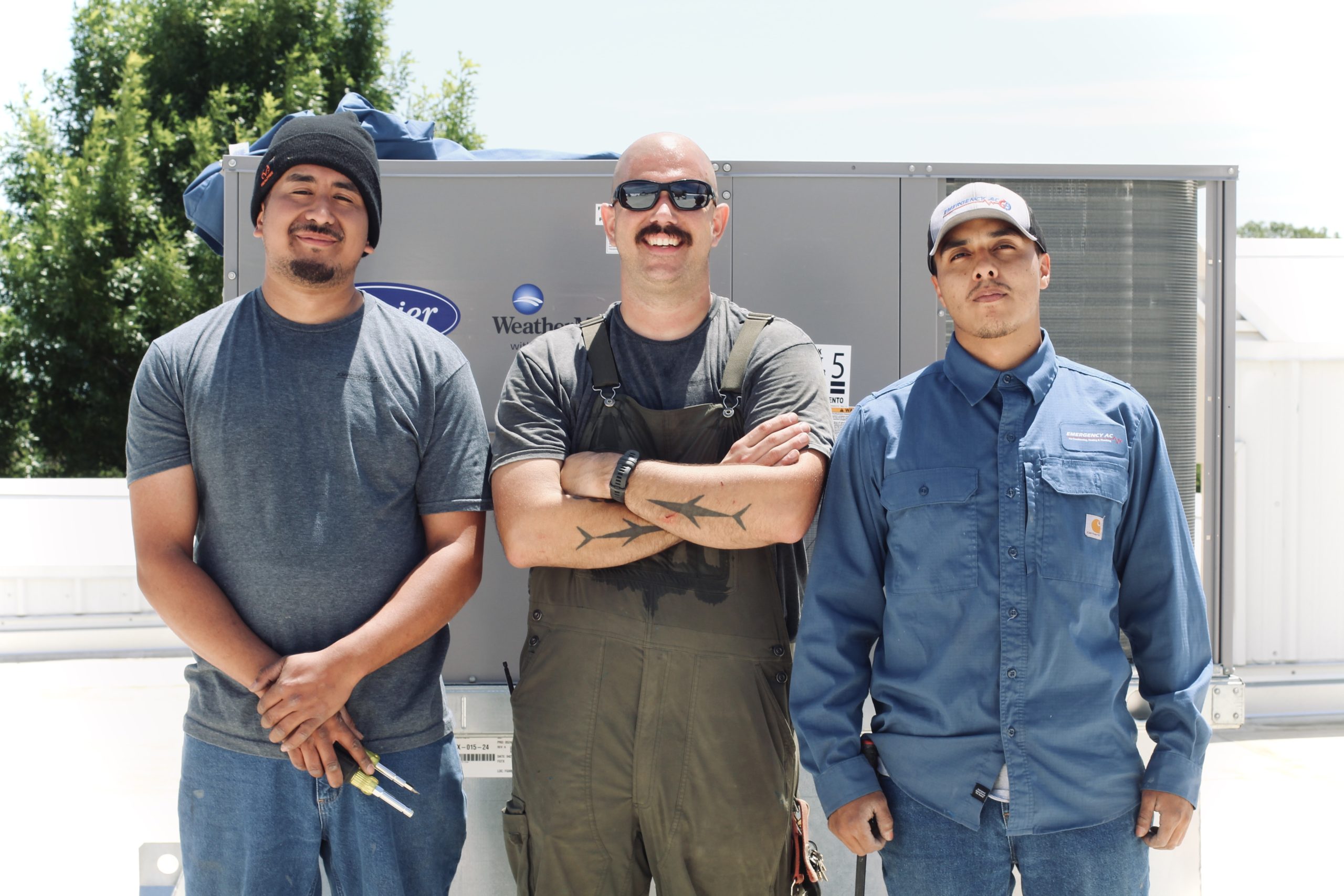 Houston HVAC technicians